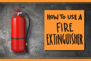  How To Use A Fire Extinguisher Correctly-Video